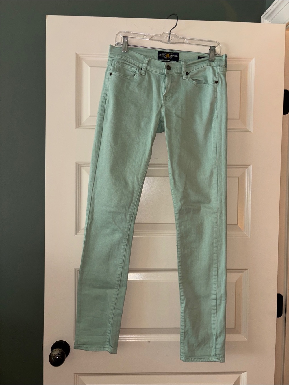 Lucky Brand Mint-Tone Skinny Jeans for Women